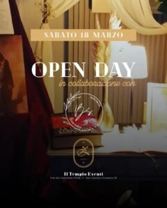 Wending e organizzatori di eventi al ristorante il Tempio per la sfilata di moda primavera 2023